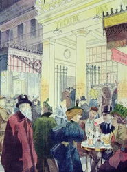 El Teatro des Variétés, Boulevard Montmartre, 1897